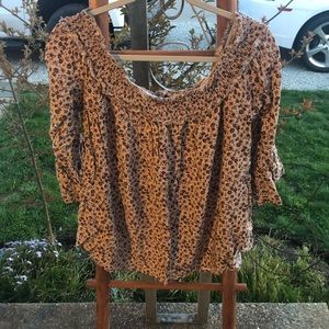 Off the shoulder long sleeve